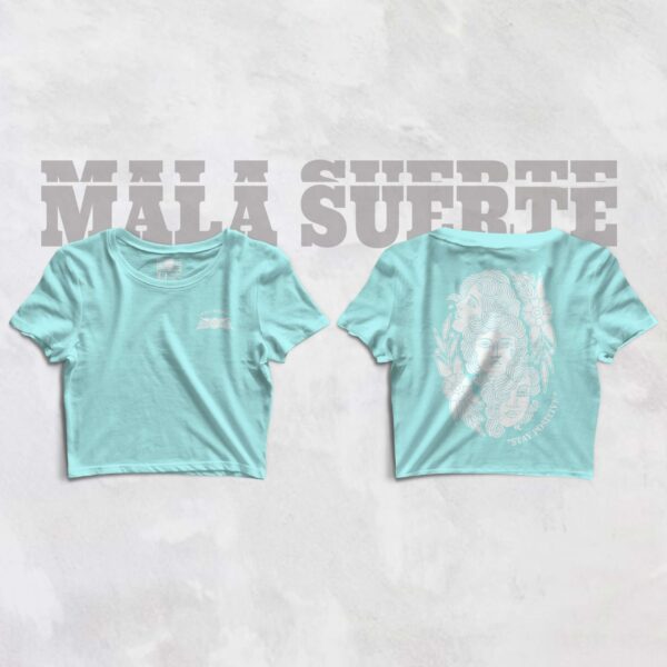 Crop Top Menta Stay Positive