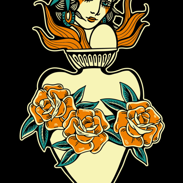 T shirt Heart Girl