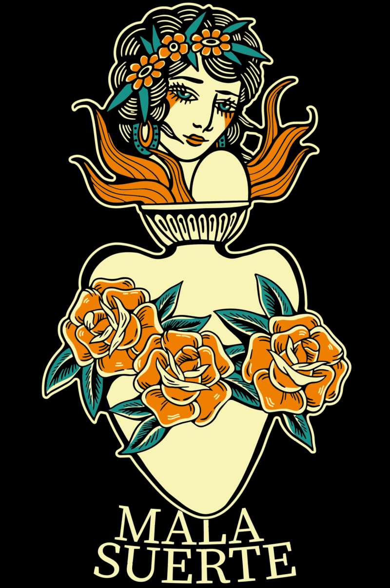 T shirt Heart Girl - Imagen 2