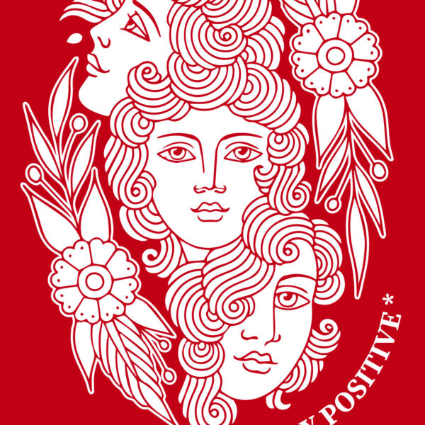Crop Top Rojo Stay Positive