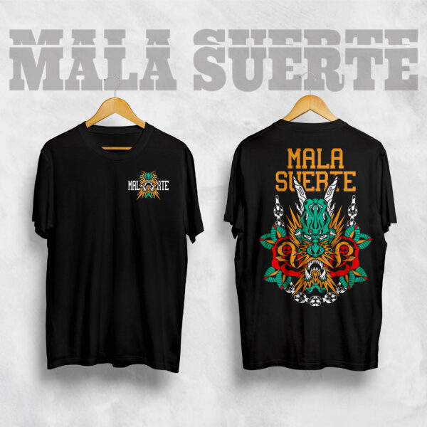 T shirt Dragon Roses
