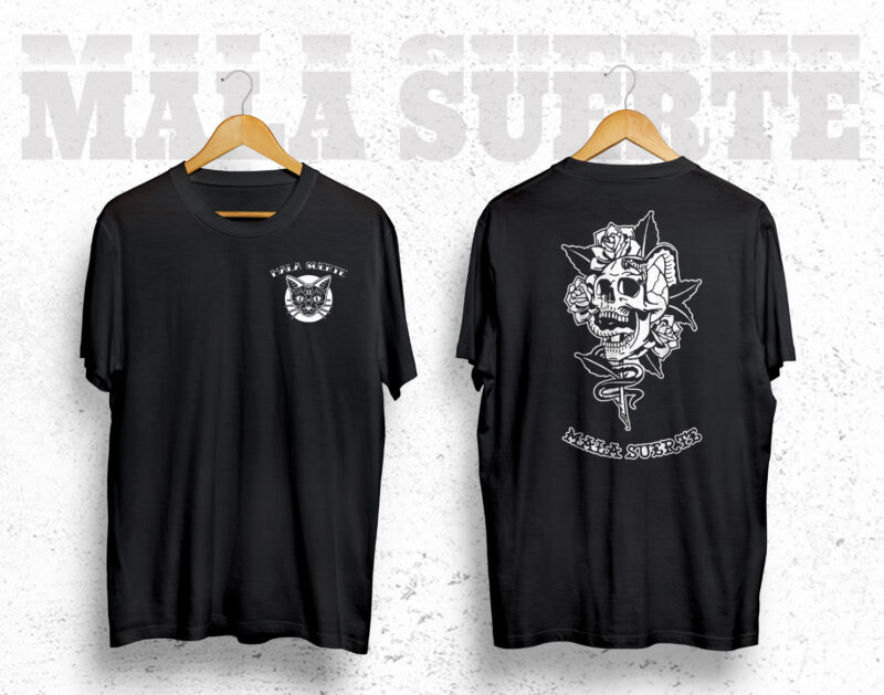 T shirt Snake Skull