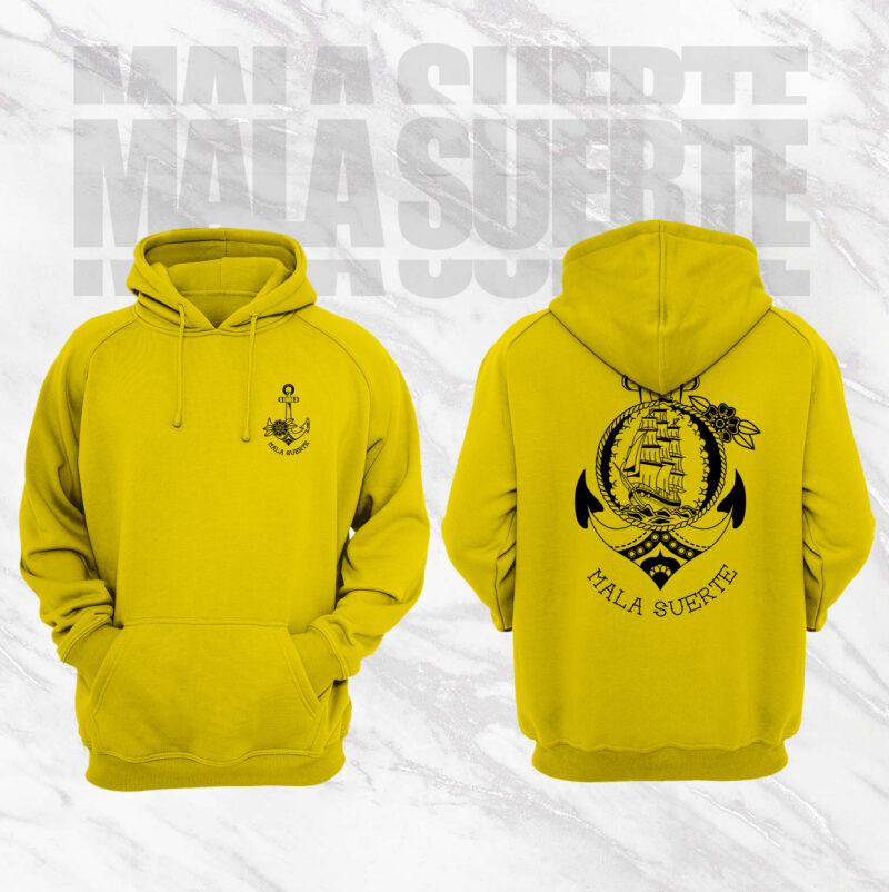 Hoodie Yellow Ancla