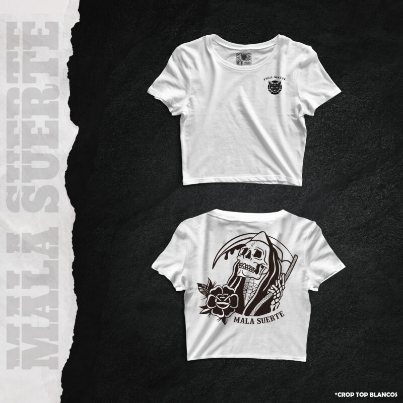 Crop Top Dead Rose