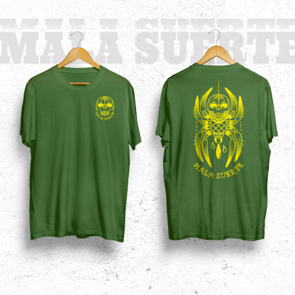 T shirt Spider Skull