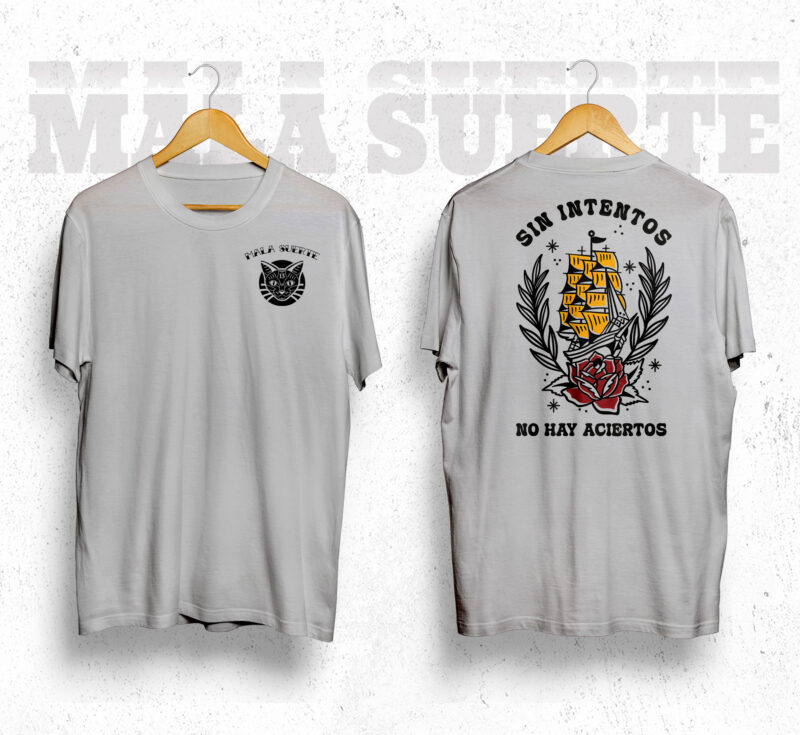 T shirt Sin intentos, no hay aciertos - Imagen 2