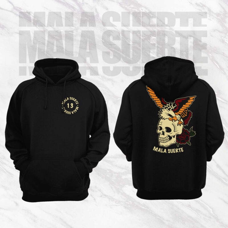 Hoodie Eagle Skull