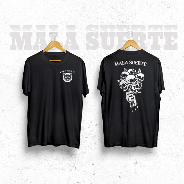 T shirt Hand Skull
