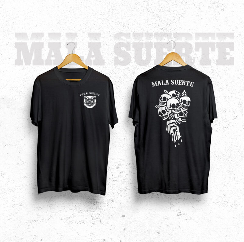 T shirt Hand Skull