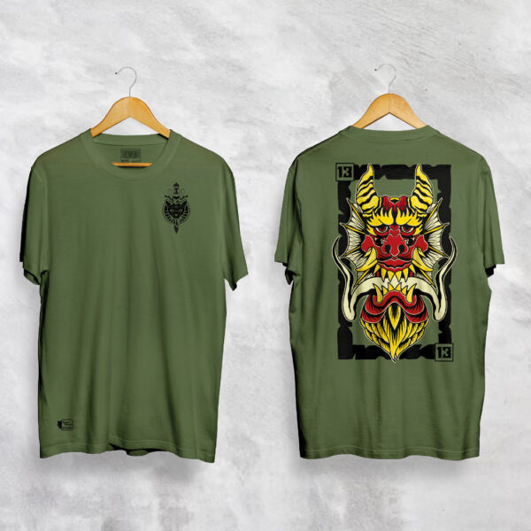 T shirt Demon Mask