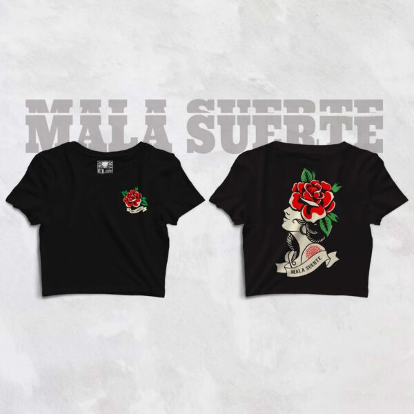 Crop Top Rose Girl